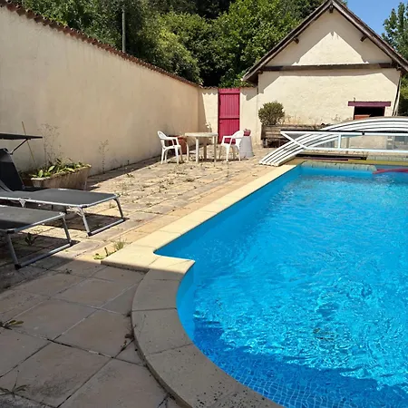 Couette-café D'hôtes Bonheur 3 Pers Piscine Et